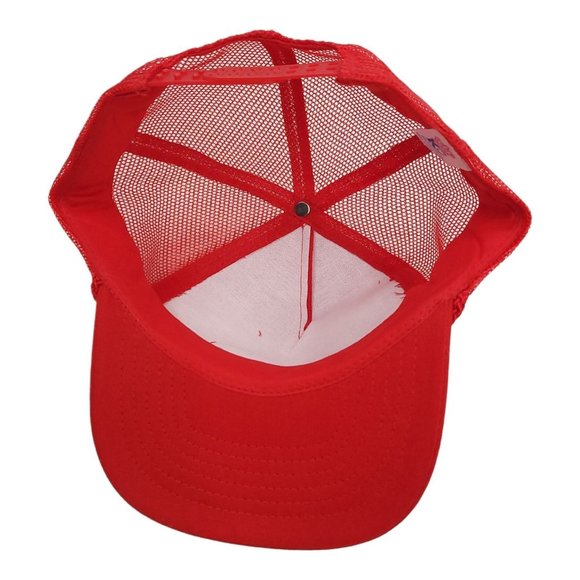 King Cap J G Auto Repair Welding Mesh Snapback Cap Trucker Printed Baseball Hat - Picture 5 of 13